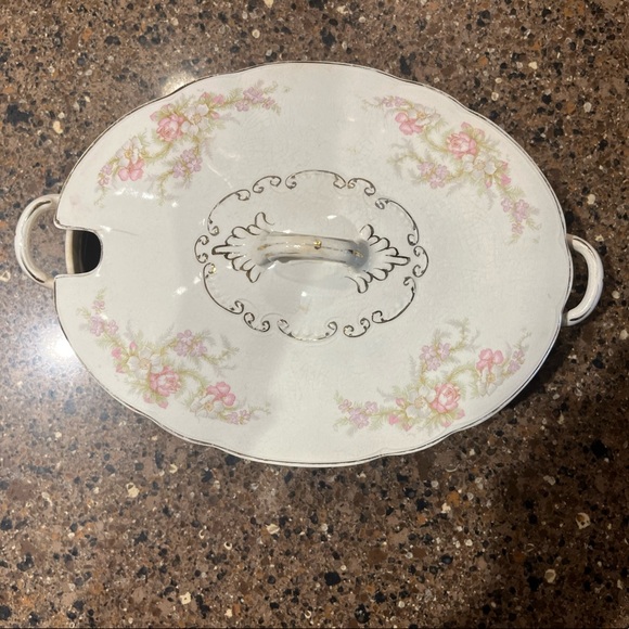 Vintage Antique Onondaga Pottery Company Syracuse China Tureen with Lid - Picture 6 of 6